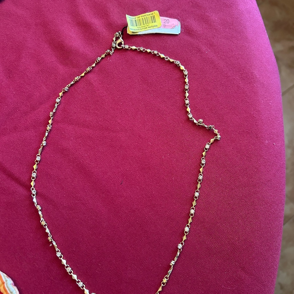 Gold necklace